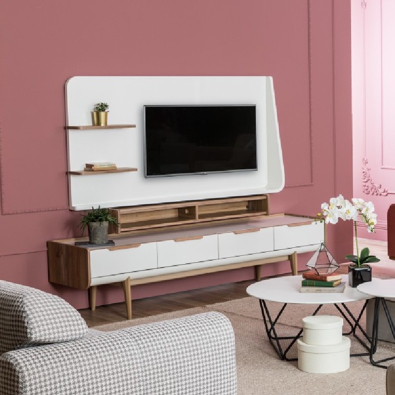 Gray TV Unit TV Unit Arcedior