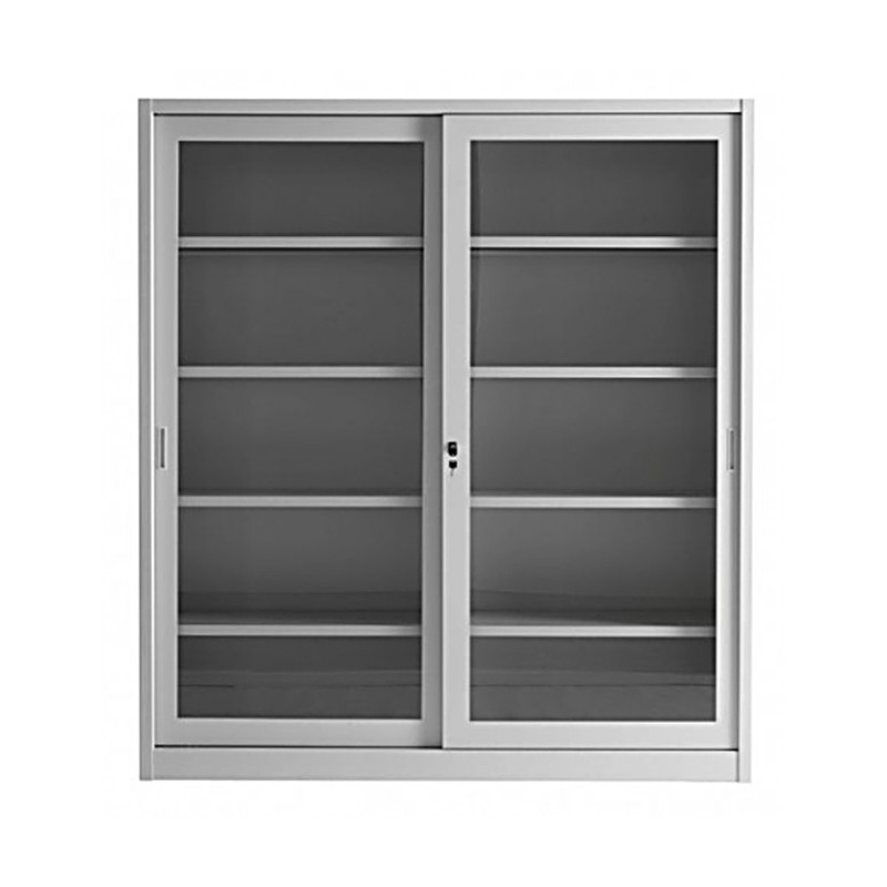 Office With Glass Doors And Metal Structure File