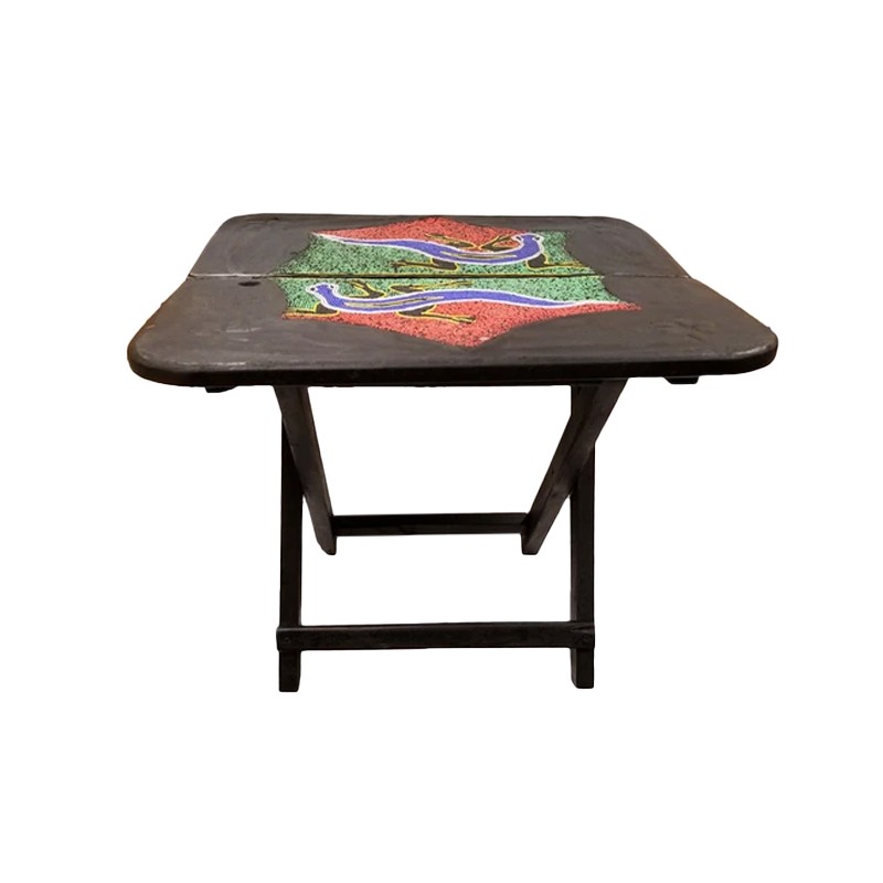 West African Ghanaian With Beads Side Tables Arcedior