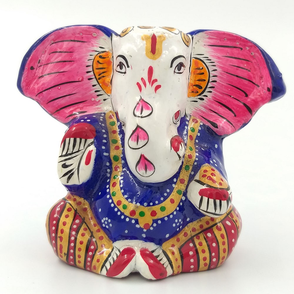 Brass Tortoise With Plate Pooja Article L4.50" x W4.50" x H1"